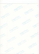 Feuille transparent vierge décals décalque décalcomanie