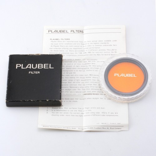 Filtre plaubel rare 58mm - plaubel,