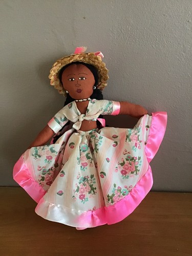 Poupée folklorique antillaise - poupée,