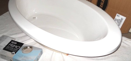 Jacuzzi drop soaking tub - drop, in