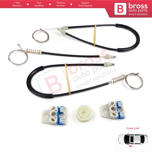 Window regulator kit front - regulator,