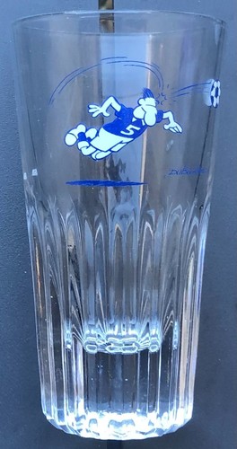 Verre footballeur bouillon - footballeur,