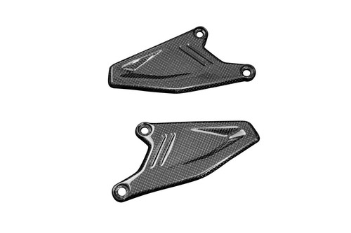 Platines repose pieds carbone - repose-pieds,