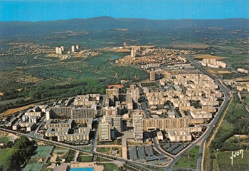 Montpellier vue générale - -,