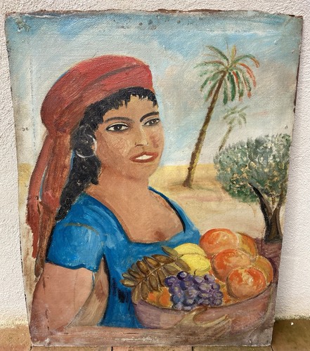 Peinture exotique sur - sur, planche