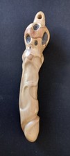 Sculpture  PHALLUS  en olivier  L=26cm