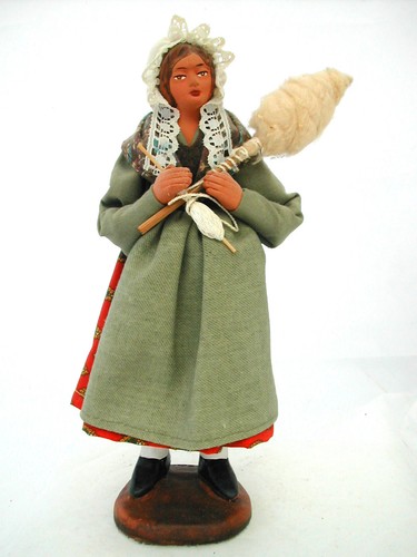 Santon provence femme - santon,