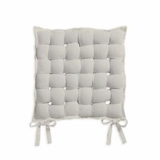 Today Galette de chaise Tressée - 40 x 40 cm - Ivoire 