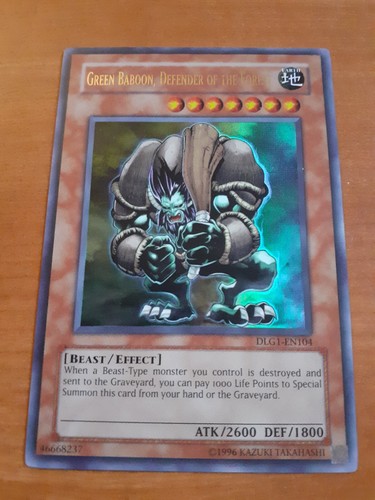 Green baboon defender - baboon, the