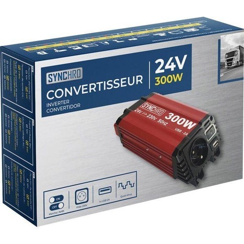 Convertisseur 24v vers 220v - convertisseur,