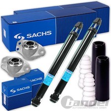 2x SACHS Amortisseur + Palier de Jambe + Protection Kit Arrière pour VW Golf 4