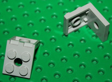 Lego Espace OldGray Bracket 2x2-2x2 ref 3956 Set 7191 6861 7184 493 928 6970 ..