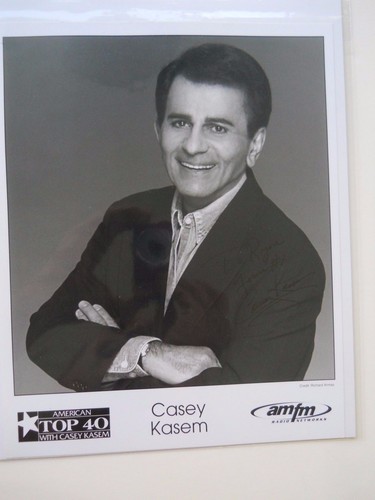 Casey kasem autographed - autographed, 8"