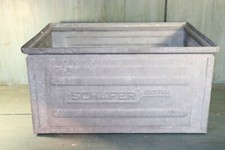 Ancienne caisse Industrielle usine atelier avec deux poignées