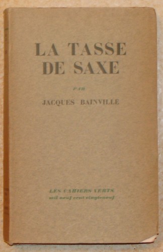 Jacques bainville tasse de - jacques, la