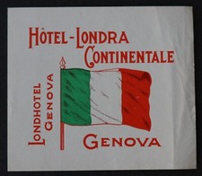 Ancienne étiquette HOTEL