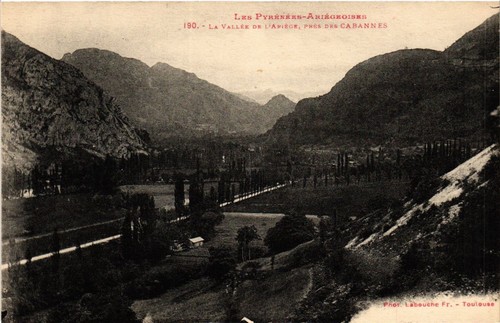 Cpa vallée l ariege - vallée, de