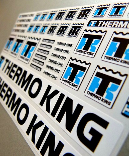 Thermo king trailer decal - king,