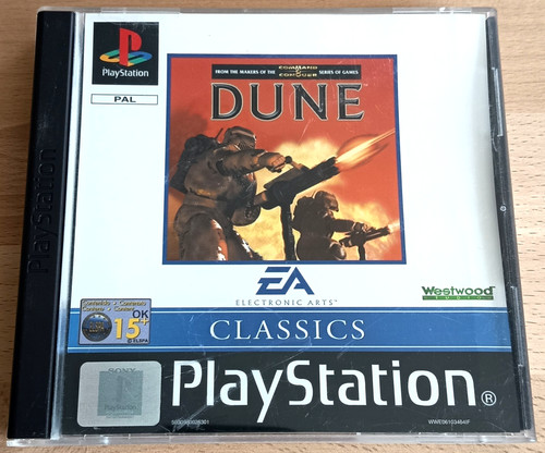 Playstation ps1 dune pal - dune, uk]