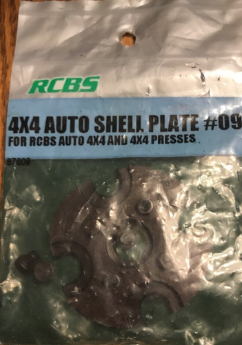 Rcbs 4x4 auto shell plate - 4x4,