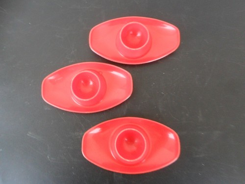 Coquetiers vintage rouges - vintage,