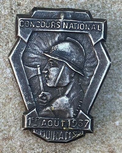 Epinglette concours pompiers - concours,