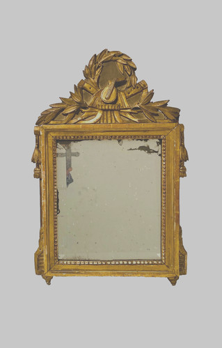 Miroir louis bois - miroir, en