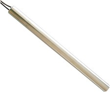 Spark plug for pellet stove 320 W, linear model diameter 10 mm and length 180 mm