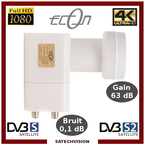 Lnb universel twin - lnb, gain