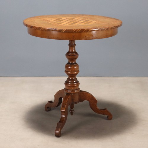 Table basse ancienne noyer - table,