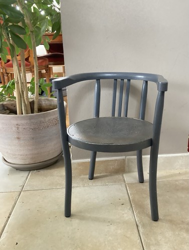 Fauteuil bois courbé - fauteuil,