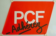 Affiche parti communiste - parti,