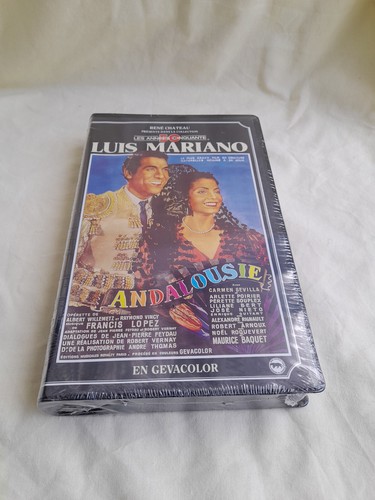 Video vhs luis mariano - luis,