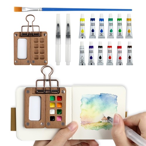 Kit aquarelle miniature - aquarelle,