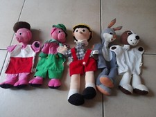 LOT DE 6 MARIONNETTES VINTAGE