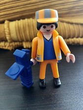playmobil ouvrier Travaux Publics