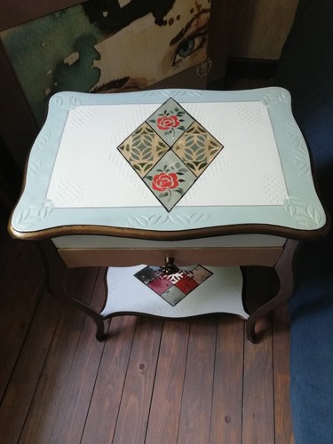 Table appoint ancienne - table, d