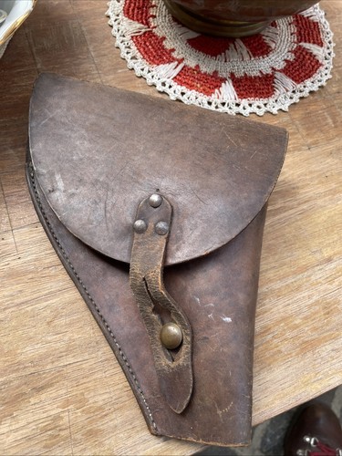 étui cuir ancien pour - cuir,