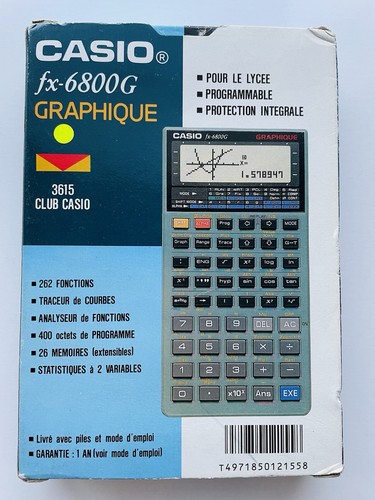 Casio 6800g - casio, fx-6800g
