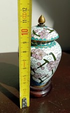 Petit Cloisonné pot couvert