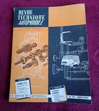 REVUE TECHNIQUE AUTOMOBILE