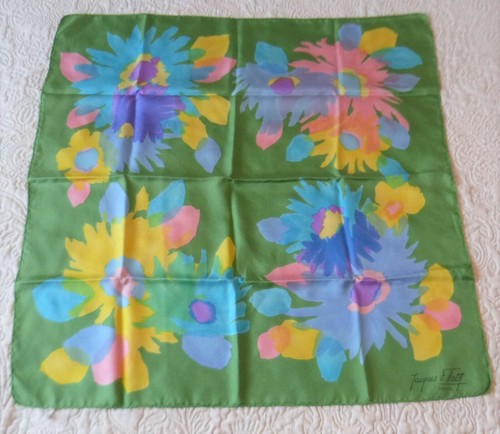 Foulard soie signé jacques - en,