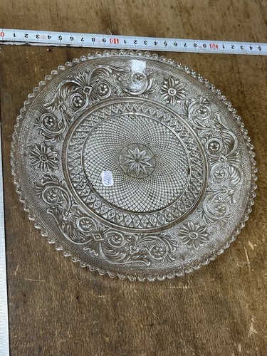 Assiette arabesque cristal - assiette,