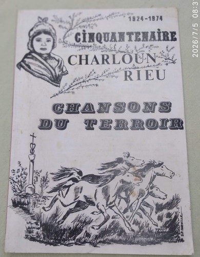 Rare cinquantenaire charloun - rare,