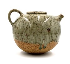 Theiere Vintage En Grès Chamotté Émaillé - Style La Borne - Goût de Delfosse