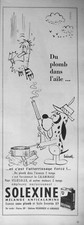 PUBLICITÉ 1960 SOLEXINE