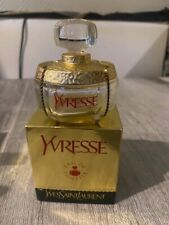 Flacon vide " Yves Saint Laurent " " YVRESSE" 50 Ml dans son emballage d'origine