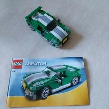 SET LEGO 6743 : VOITURE DE COURSE : 100% COMPLET AVEC NOTICE. COMME NEUF
