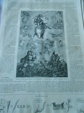 Gravure 1861 - Tableau