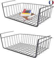 Lot de 2 paniers de rangement